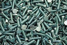 (100) Flat Head #3 Plow Bolt 3/8-16 x 1-1/2 Grade 5 Zinc Plated