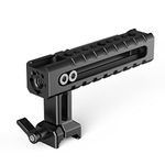 SMALLRIG NATO Top Handle with Handgrip Back and Forward Adjustable, with Built-in Shoe Mounts for LED Light, Microphone, Monitor Mount - 1955