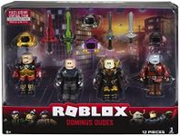 Roblox ROB0306 Dominus Dudes Four Figure Pack [Includes Exclusive Virtual Item]