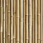 RoomMates RMK11434WP Brown Bamboo Peel and Stick Wallpaper, Roll