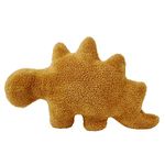 Dino Nugget Pillow, Stegosaurus-Dino Chicken Nugget Plush, Cute Stegosaurus Chicken Nuggets Plush Pillow for Birthday Dinosaur Party Decoration (Stegosaurus)