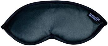 Dream Essentials Dreamer Sleep Mask Includes Free Pair of Earplugs - Ebony