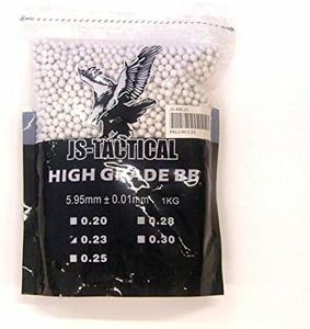 Pallini JS-Tactical 1 kg - 0.23 da Soft Air 4348 Pallini 6MM Prima QUALITA' Massima PRECISIONE