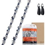 Savior 2-Packs 12 Inch Chainsaw Chain Low-Kickback 3/8" LP 45 Drive Links .043" Gauge Compatible for Ryobi OCS1830, Dewalt DCM565N, Bosch, Makita and More