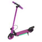 Hover-Pro Electric Scooter Kids Foldable Mobility Scooters E Bike With RGB LED Lights For Ages 6-12 Boys Girls | 3 Speed Modes | 6-10 KM Range Dual Braking System 150W Motor Gift for Children
