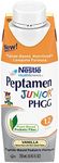 Peptamen Junior PHGG Formula with Plant-Based Prebiotic Fiber, Vanilla, 8.45 FL OZ (Pack of 24)