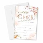 Baby Shower Invitation Cards With E