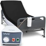 Vive Full Alternating Air Pressure Mattress System for Hospital & Home Bed - Low Air Loss Pressure Relief Pad for Bed Sores - Medical Grade Inflatable Device for Elderly, Bariatric (1)