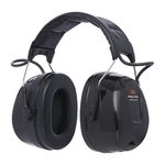 3M Peltor WorkTunes Pro FM Radio Headset Battery Powered – Hearing protection with FM Radio Function for An Improved Work Experience, 32 dB, Black