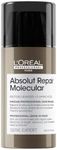 L’Oréal Professionnel Absolut Repair Molecular Leave-In Hair Mask 100ml, For Extremely Damaged Hair, Molecular Peptides Bond Repair, Restore Strength & Elasticity, Hair Treatment