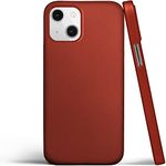 totallee Thin iPhone 13 Case, Thinnest Cover Ultra Slim Minimal - for Apple iPhone 13 (2021) (Red)