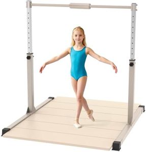 BMEKDWR Gymnastics Bar for Kids Ages 3-15 with Foam Padding