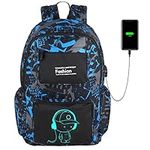 FLYMEI Cool Backpack with USB Charg