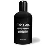 Mehron Makeup Liquid Face and Body Paint (4.5 oz) (Black)