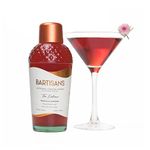 Bartisans The Embrace Hibiscus & Lavender Cocktail Mixer 400ml, Alcohol pairing for drinks Whiskey Rum Gin Vodka, Amazing replacement for Tonic Water Fruit Juice Ginger Ale Mojito Syrup Soda Cranberry