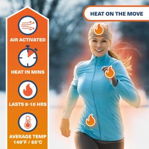 Bramble Hand Warmers, 40 Pairs – Disposable Heat Packs