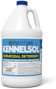 KennelSol Dog Crate Cleaner and Disinfectant | Cleaning Concentrate, Kills Bacteria & Viruses, Parvo Disinfectant | Kennel Cleaner | 1 Gallon