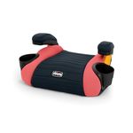 Chicco GoFit Backless Booster Car Seat, Travel Seat for Car, Portable Children 40-110 lbs. - Coral/Orange