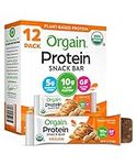Orgain Organic Vegan Protein Bars, 