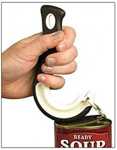 Multifunction Ring Pull Can Opener Grip Grab Twist