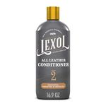 Lexol Leather Conditioner, Use on Car Leather, Furniture, Shoes, Bags, and Accessories, Trusted Leather Care Since 1933, 16.9 oz Bottle