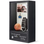 TJ.MOREE Dog Memorial Gifts - You Were My Favorite Hello and My Hardest Goodbye Remembrance Picture Frame Shadow Box - Pet Sympathy Gifts for Loss of Dog