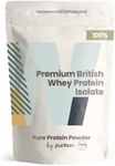 Purition - 100% Whey Protein Isolate, 93% Protein, Triple-Filtered, Unsweetened, Unflavoured, Soy Free, Low Fat, 23g Protein per Serving, 28 Servings - 700g