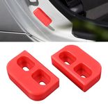 Canitu 2Pcs Red Door Lining Bushings Replacement,CNC Machined Door Bushing Kit Door Lining Bushings & Handling Replace Improves Stiffness for Mazda NA, NB, NC, ND,for MX-5 All Miata Generation