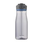 Contigo Ashland 2.0 Straw Water Bottle with Leak-Proof Locking Lid and Carry Handle, BPA-Free Plastic, Dishwasher Safe, Blue Corn, 32 oz (946 mL)