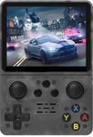 X-Ninja R35S Retro Game Console | Mini Handheld Gameboy | Built-in 8,000+ Classic & PSP Games | 64GB Storage | Transparent Black Design