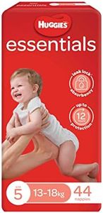 Huggies Essentials Nappies Size 5 (13 - 18kg) 44 Count