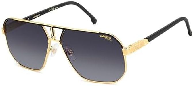 Carrera Men's Carrera 1062/S Sunglasses, MATTE BLACK GOLD, 62