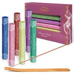 Incense Sticks, Premium Incense, Incense Sticks Multipack, Incense Sticks Gift Set for Aromatherapy, Spa, Yoga, Meditation, Relaxation, with a Wooden Incense Sticks Holder, for Women