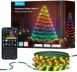 Govee Christmas Lights 2, RGBWIC 66FT 200LEDs Christmas Tree Lights with Shape Mapping Function, Smart Holiday String Lights for Christmas Decor, 130+ Preset Scenes, Voice and APP Control, Green Wire