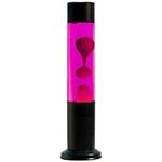 Nova Wax Lamp Purple Liquid Red Wax