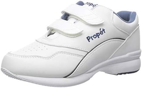 Propet Women's Tour Walker Sneaker, White, 8 Wide