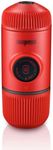 Wacaco Nanopresso Portable Espresso Maker, Upgrade Version of Minipresso, 18 Bar Pressure, Red Patrol Edition, Extra Small Travel Coffee Maker, Manually Operated