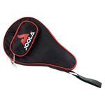 Joola Pocket Table Tennis Bat Cover - Black/Red