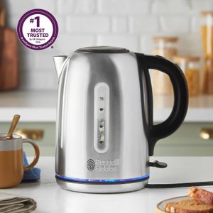 Russell Hobbs Stainless Steel Kettle 1.7L – Fast Boil Electric
