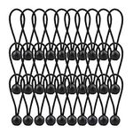 Bungee Balls, 30 Pack Black HeavyWe