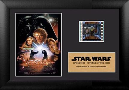 Trend Setters FilmCells 7x5 Star Wars Episode III Revenge of The Sith Framed FilmCells Special Edition Display, Black, Small