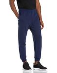 Russell Athletic Men's Dri-Power Fleece Joggers Sweatpants, Navy, Small