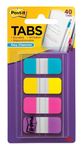 Post-it Tabs.625 x 1.5 Inches, 4 Colors, 10/Color, 40/Dispenser (676-AYPV)