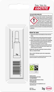 Loctite Glass Glue 3g – Clear Strong Bond Adhesive