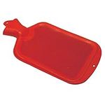 Classic Red Rubber Hot Water Bottle