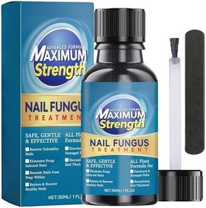 Fungal Nail Treatment for Toenails Extra Strong, Nail Fungus Treatment for Toenail, Effective Antifungal Nails Treatments, Strengthen and Revitalize Damaged, Broken, Discolored Nails, 30ML