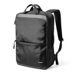 tomtoc Compact Laptop Backpack for 15.6-inch Computer, 18L Everyday Backpack Professional Pack Work Bag with Cable Pass-through for Business, Commute