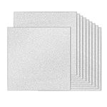 QTLCOHD 100 Sheets Glitter Cardstoc