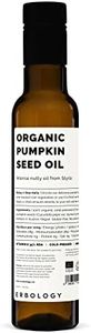 Erbology Organic Pumpkin Seed Oil 250ml - Cold-Pressed to a Traditional Recipe - Sustainably Sourced from Styria, Austria - Premium Quality