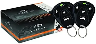 Avital 4105L 1-Way Remote Start System with 4-Button Remote